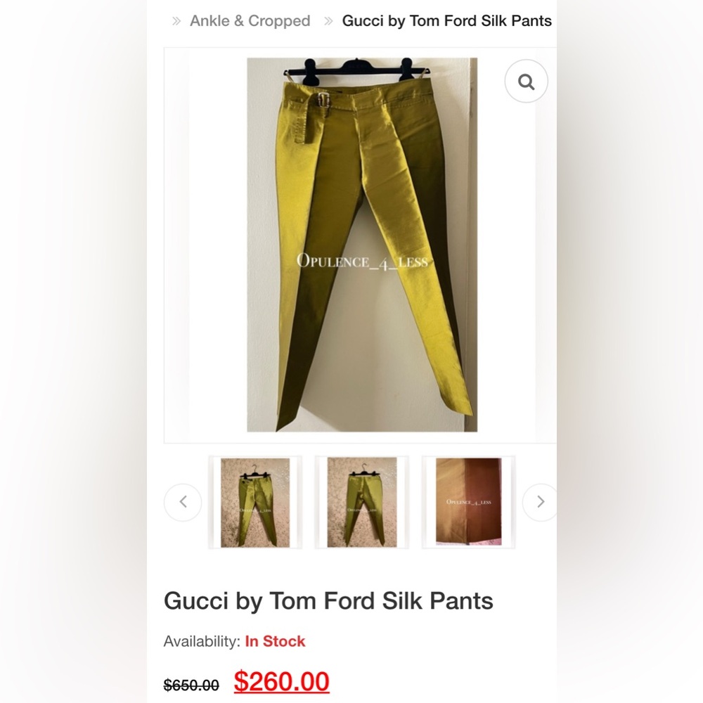 100% silk luxury pant Jones New York - Picture 6 of 6